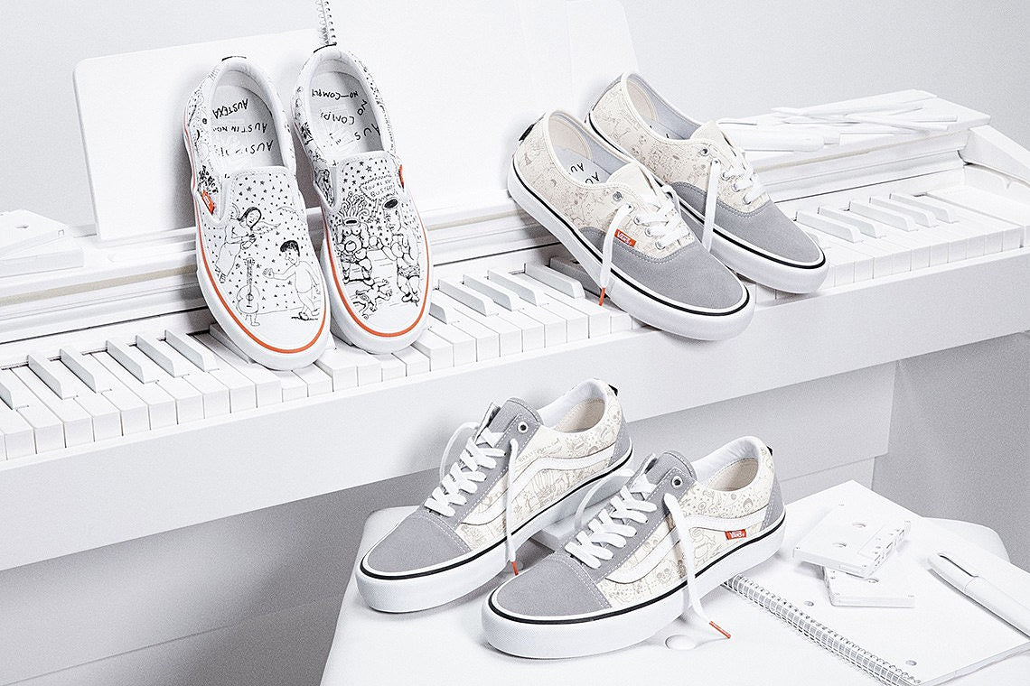 Daniel Johnston’s artwork featured on new Vans & No-Comply sneakers