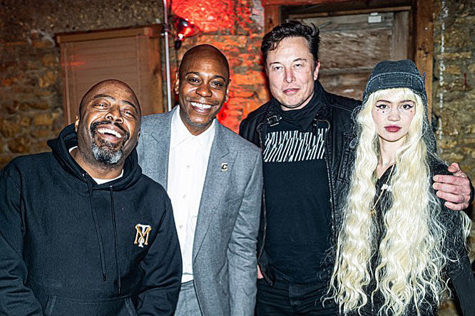 Dave Chappelle didn’t get COVID from Grimes, Joe Rogan says