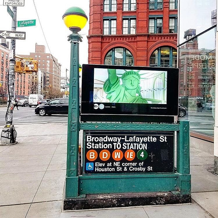 David Bowie tribute at Broadway-Lafayette Station honors 4th anniversary of his death