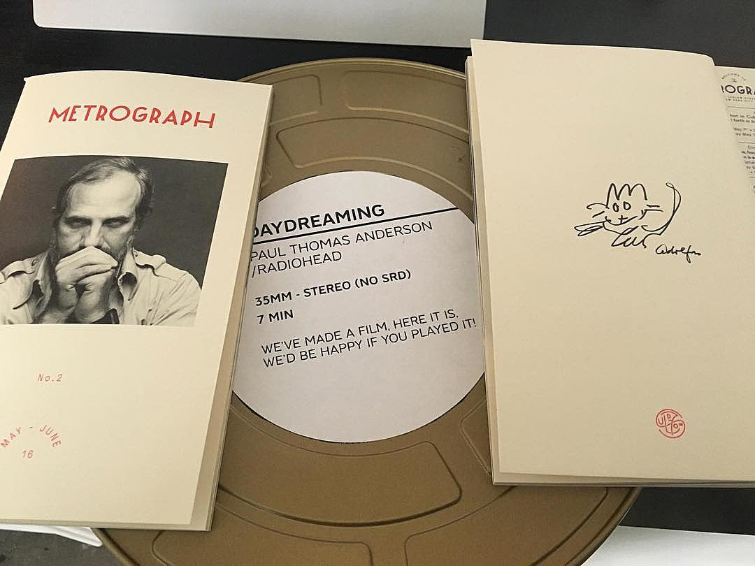 Radiohead’s “Daydreaming” video showing in 35mm at independent movie houses