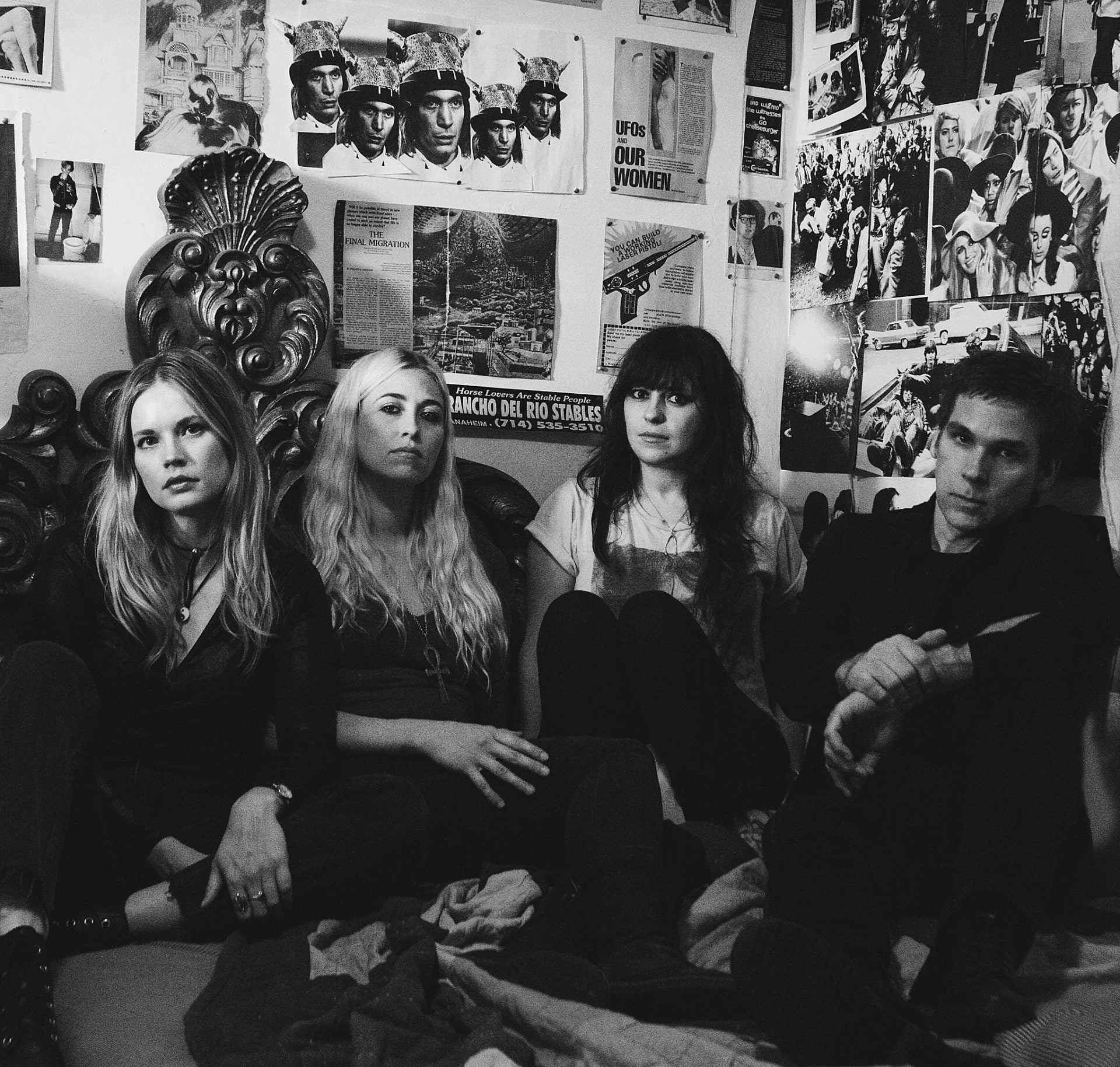 Death Valley Girls made a video starring Rodney Bingenheimer (watch), touring in September