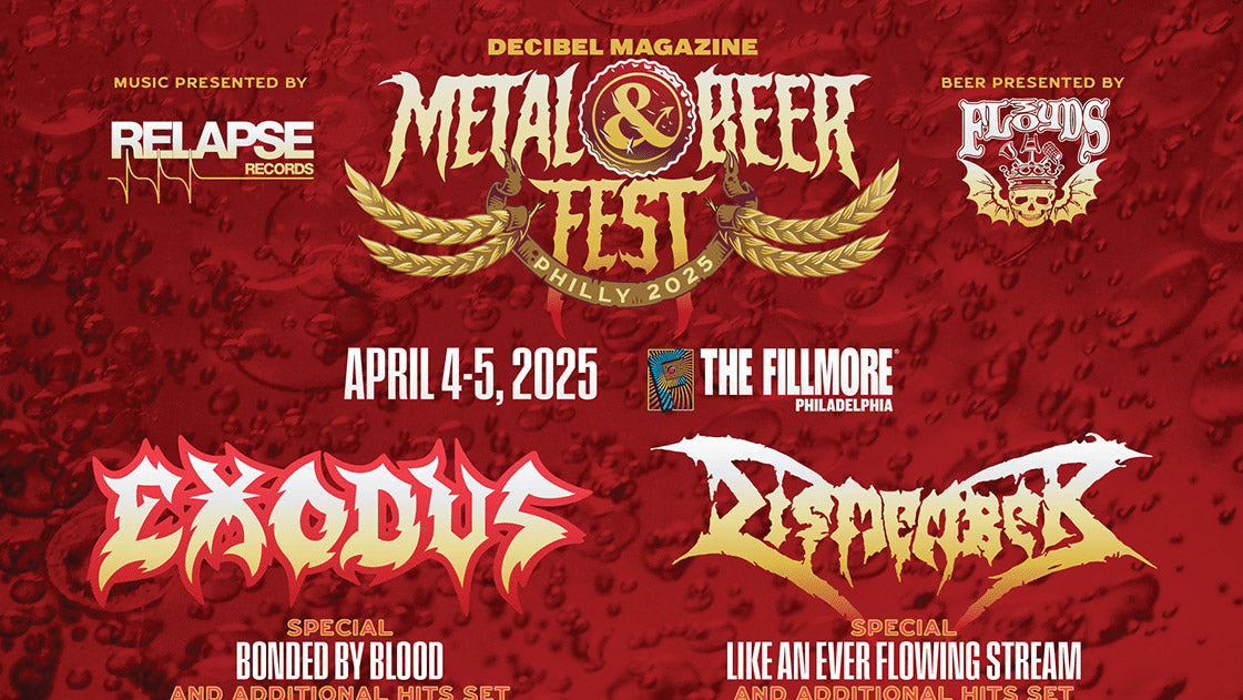 Decibel Philly Fest 2025: Exodus, Dismember, Pig Destroyer, Darkest Hour, Demolition Hammer, more