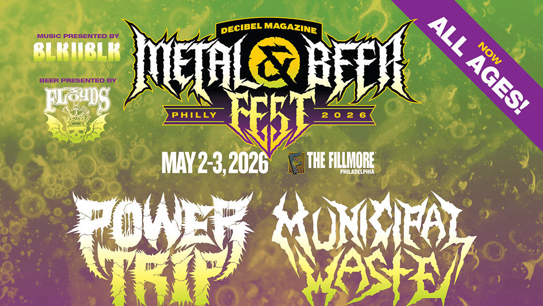 Decibel Philly Fest 2026: Power Trip, Municipal Waste, Kylesa, Cro-Mags, Cryptopsy, more