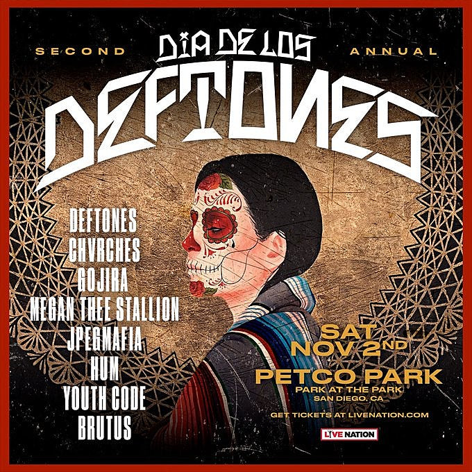 Dia De Los Deftones 2019 lineup (CHVRCHES, Gojira, JPEGMAFIA, Hum, more)