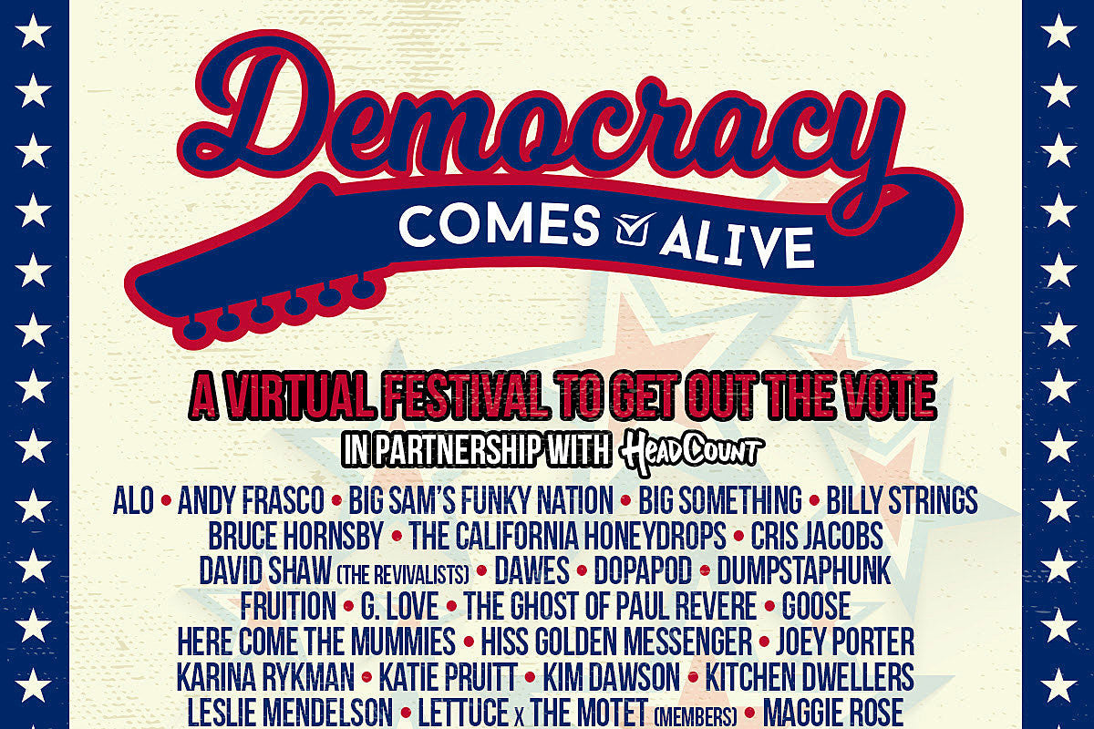 Bob Weir, Phil Lesh, Marco Benevento & more feature on “Democracy Comes Alive” stream