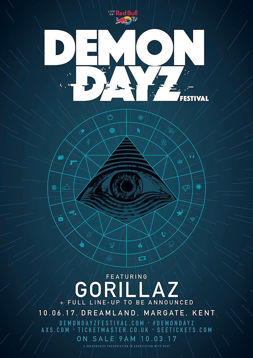 Gorillaz throwing a Demon Dayz fest in Chicago