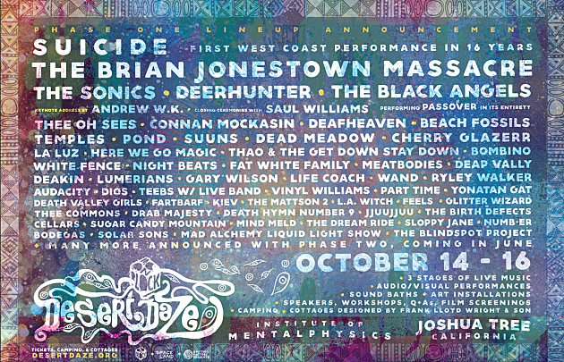 Desert Daze fest: initial 2016 lineup & tickets