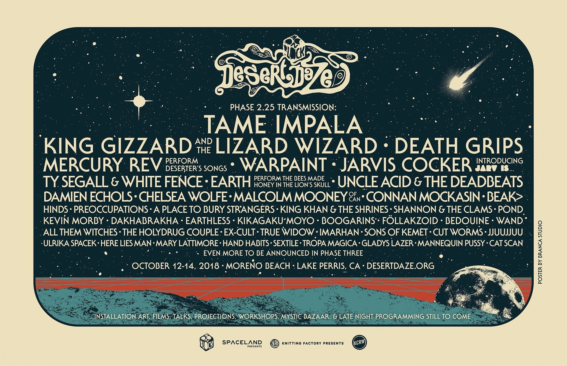 King Gizzard added to Desert Daze 2018 lineup (watch the festival trailer)