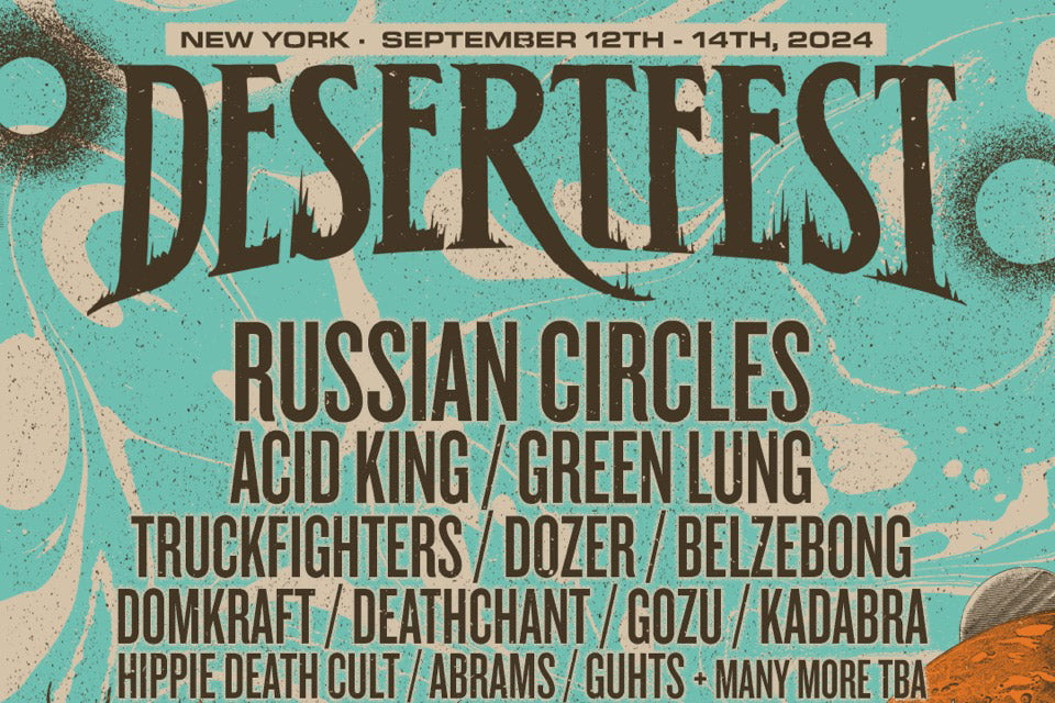 Desertfest NYC announces initial 2024 lineup (Russian Circles, Acid King, Green Lung, more)
