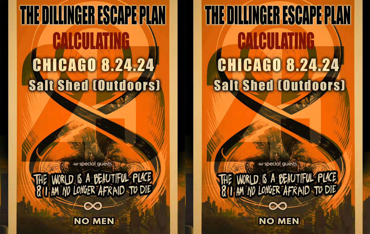 The Dillinger Escape plan announce Chicago ‘Calculating Infinity’ show w/ TWIABP & No Men