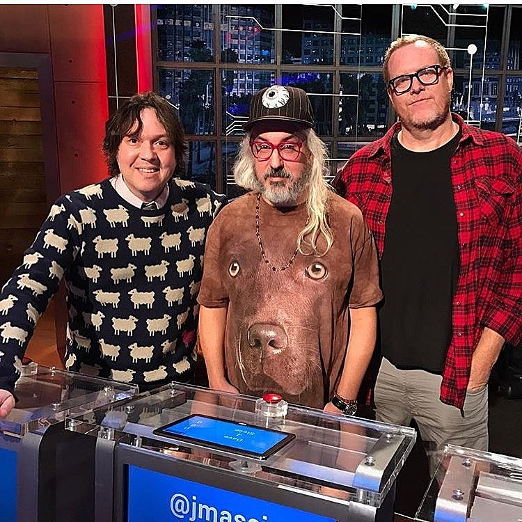 watch J Mascis crack jokes w/ Dave Hill & more on Comedy Central’s ‘@Midnight’