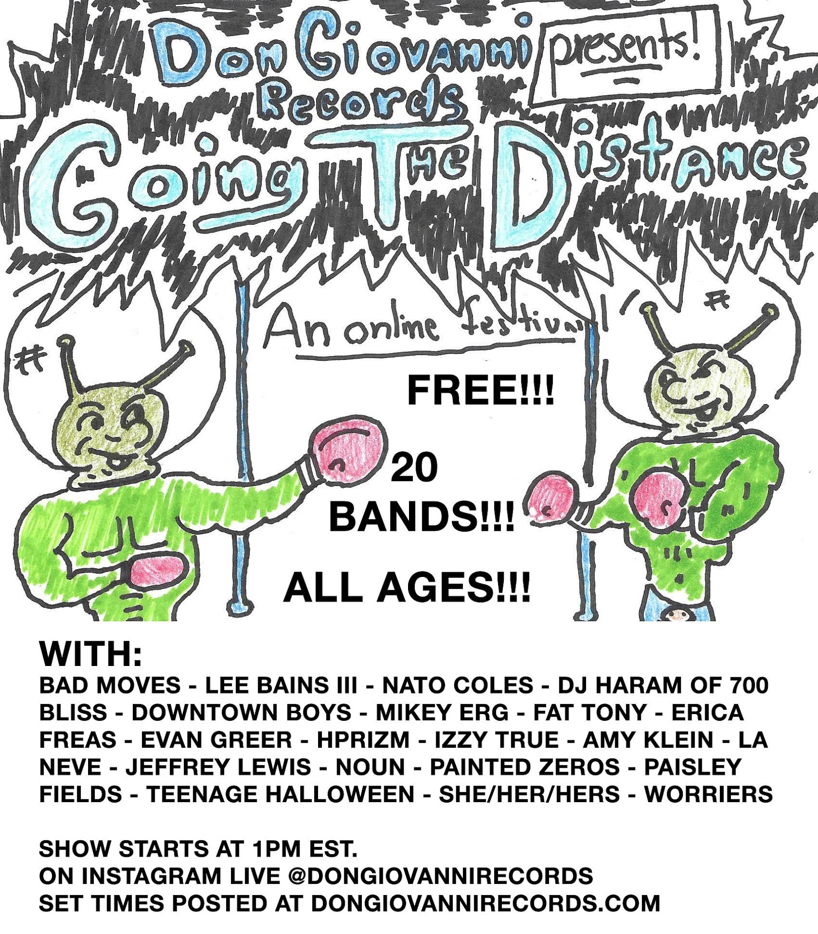Downtown Boys, Worriers, Lee Bains III & more playing Don Giovanni streaming festival