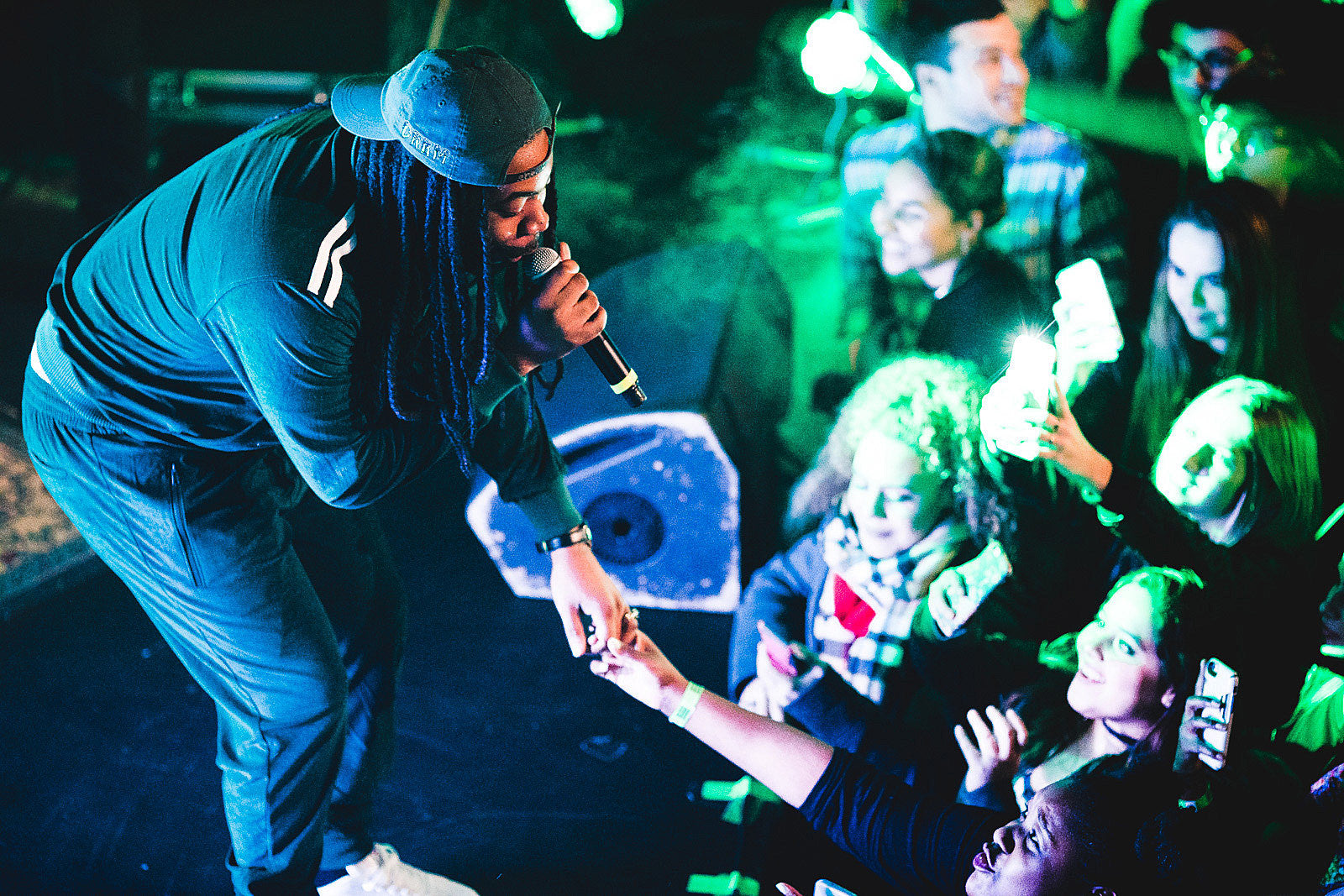 D.R.A.M. played two NYC shows (pics from MHOW with Ari Lennox & River Tiber)