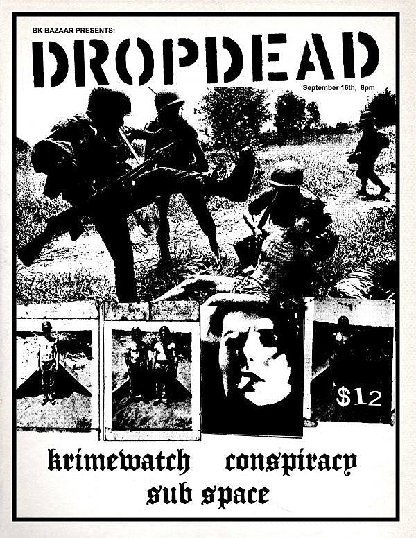 Dropdead playing NYC with Krimewatch, share full-set video of Finland show