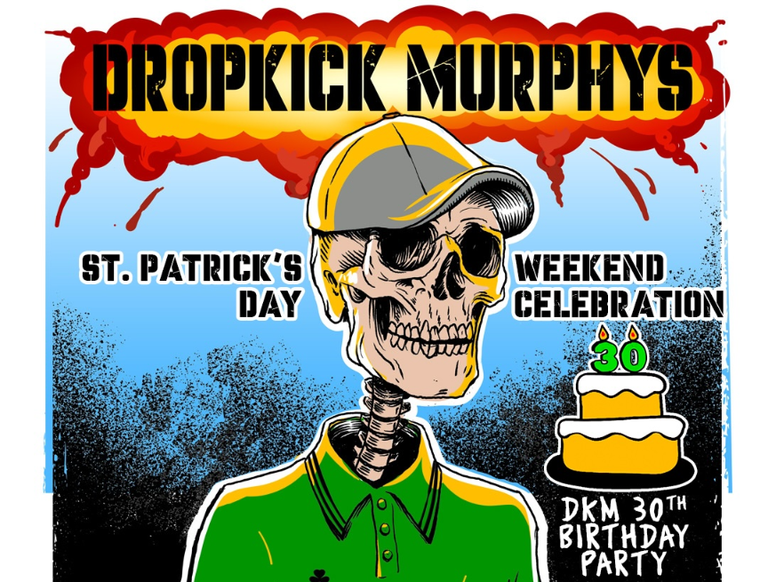 Dropkick Murphys announce 2026 St. Patrick’s Day shows w/ Haywire