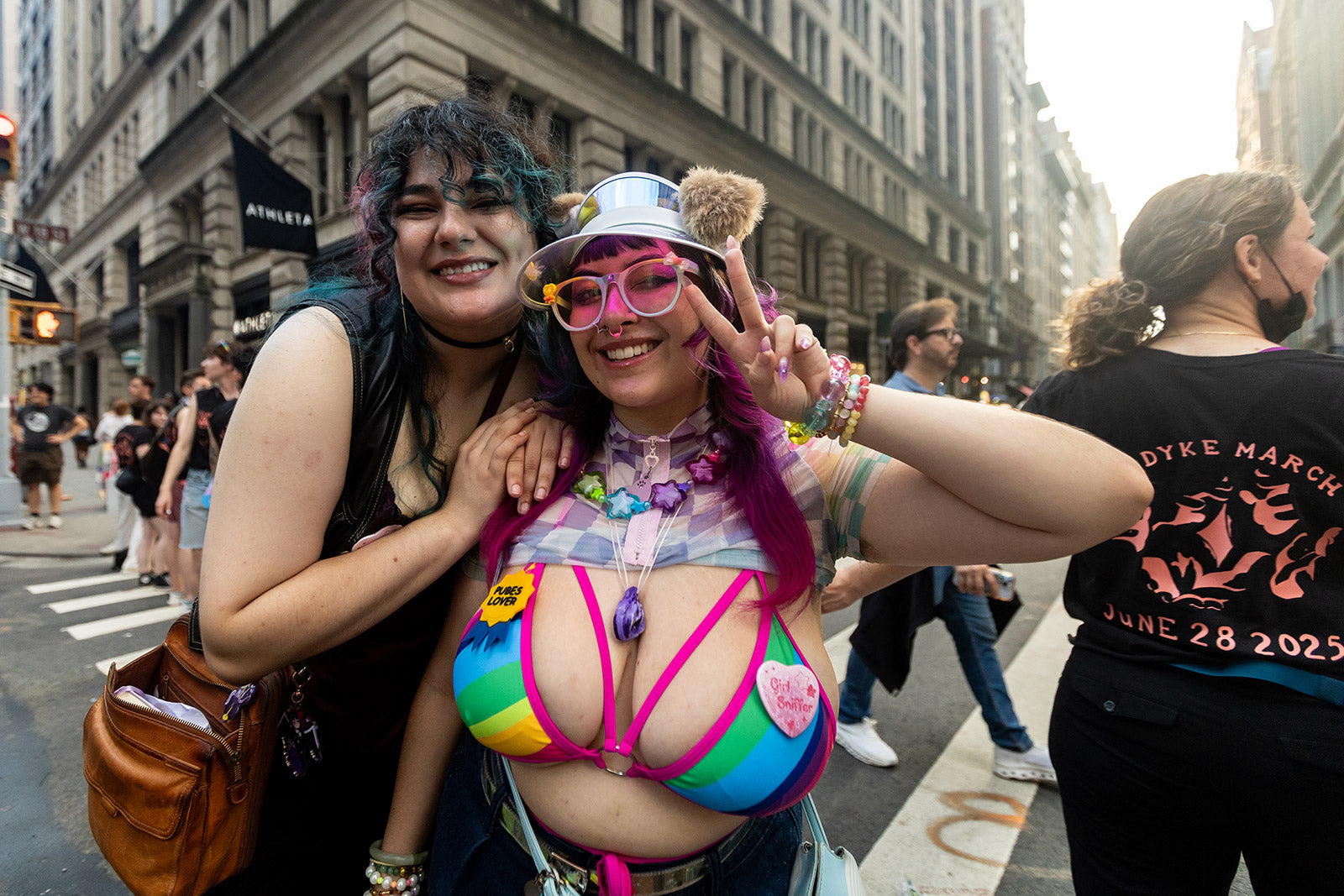 Dyke March NYC 2025 in (NSFW) pictures