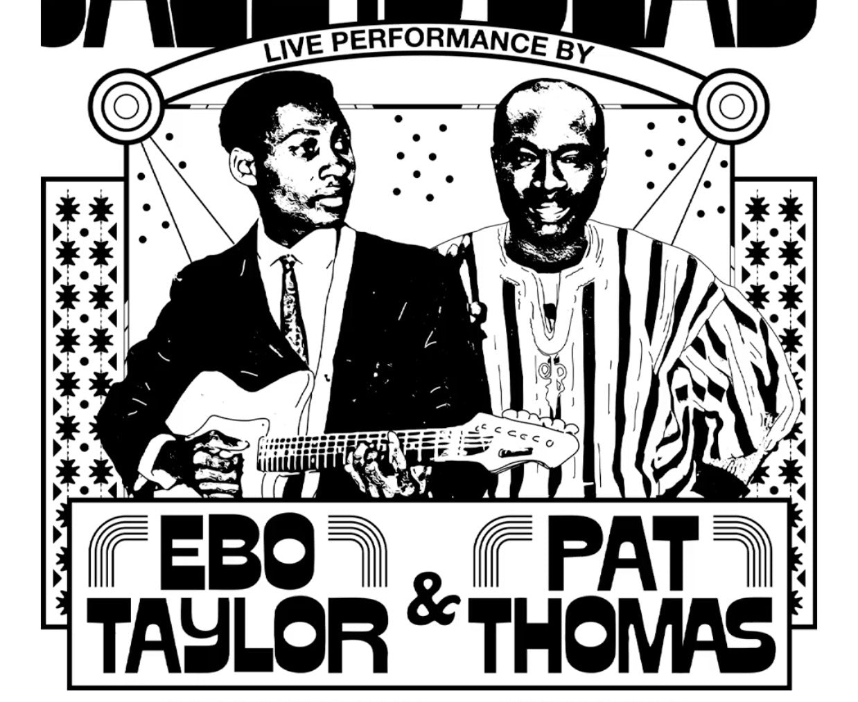 Ghanaian highlife / afrobeat legends Ebo Taylor & Pat Thomas touring North America this fall