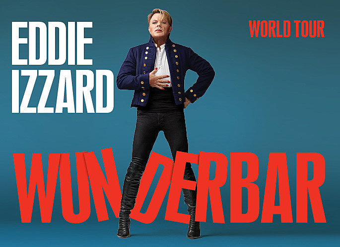 Eddie Izzard announces ‘Wunderbar’ tour, including 5 nights at Beacon Theatre