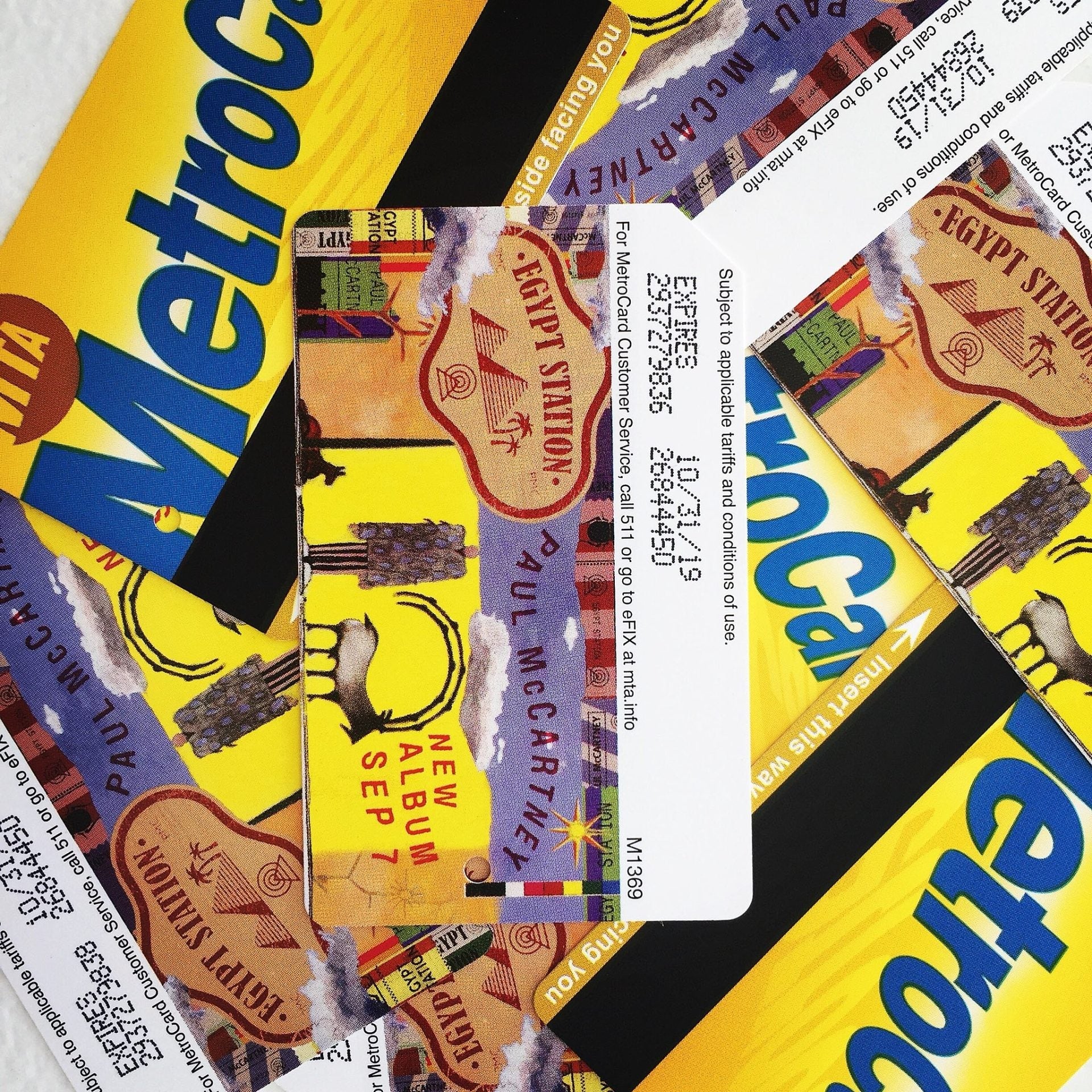 Paul McCartney livestreaming secret NYC show, has an official MetroCard