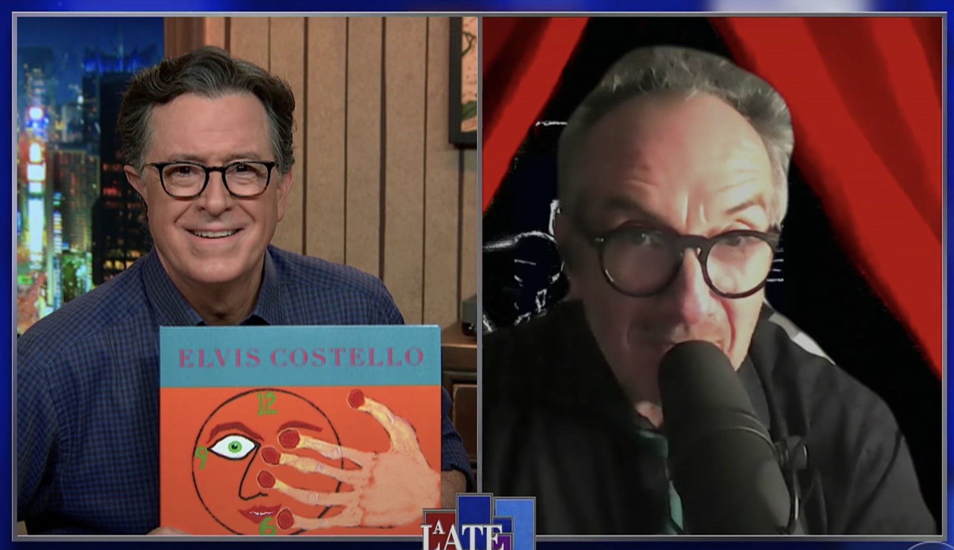 watch Elvis Costello read lyrics to a perfect “song for a Trump rally”