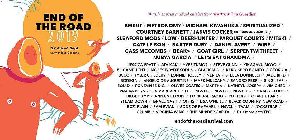 End of the Road 2019 lineup + Jessica Pratt & Cass McCombs streaming albums