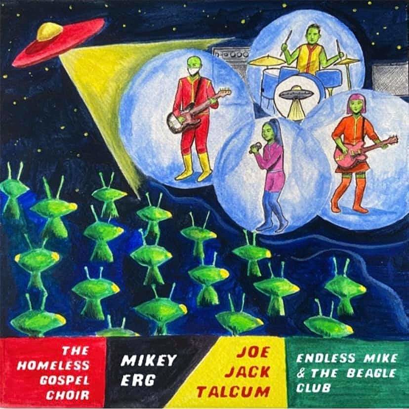 Watch Endless Mike and the Beagle Club’s video from split w/ Joe Jack Talcum, Mikey Erg, Homeless Gospel Choir