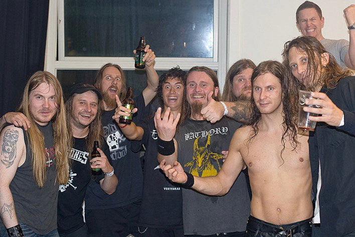 Entombed’s surviving members pay tribute to frontman LG Petrov; Enslaved too