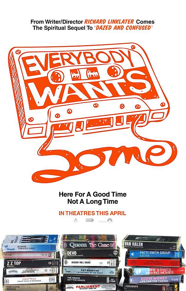 Richard Linklater releasing ‘Everybody Wants Some’ which is the “spiritual sequel” to ‘Dazed & Confused’  (watch the trailer)