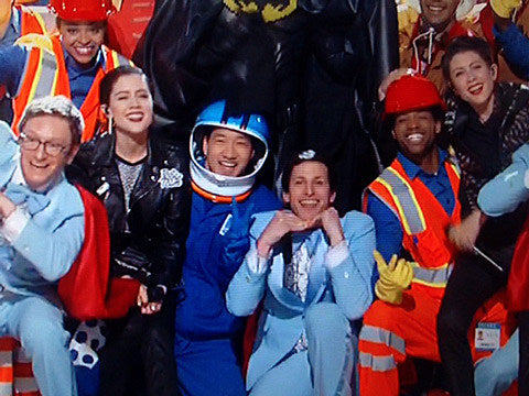 watch Tegan and Sara & The Lonely Island perform “Everything is Awesome” (which lost to “Glory”) on the 2015 Oscars