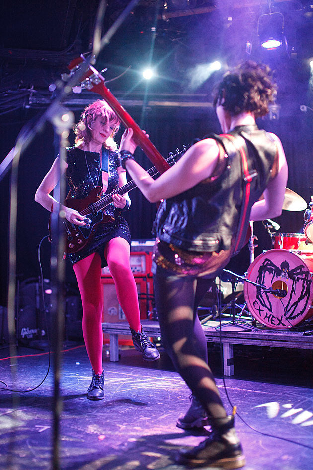 Ex Hex played LPR with Sheer Mag, Kuroma and Roya (pics)