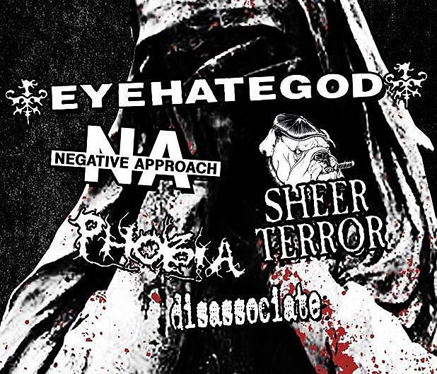 Eyehategod, Negative Approach & Sheer Terror add 2nd NYC show