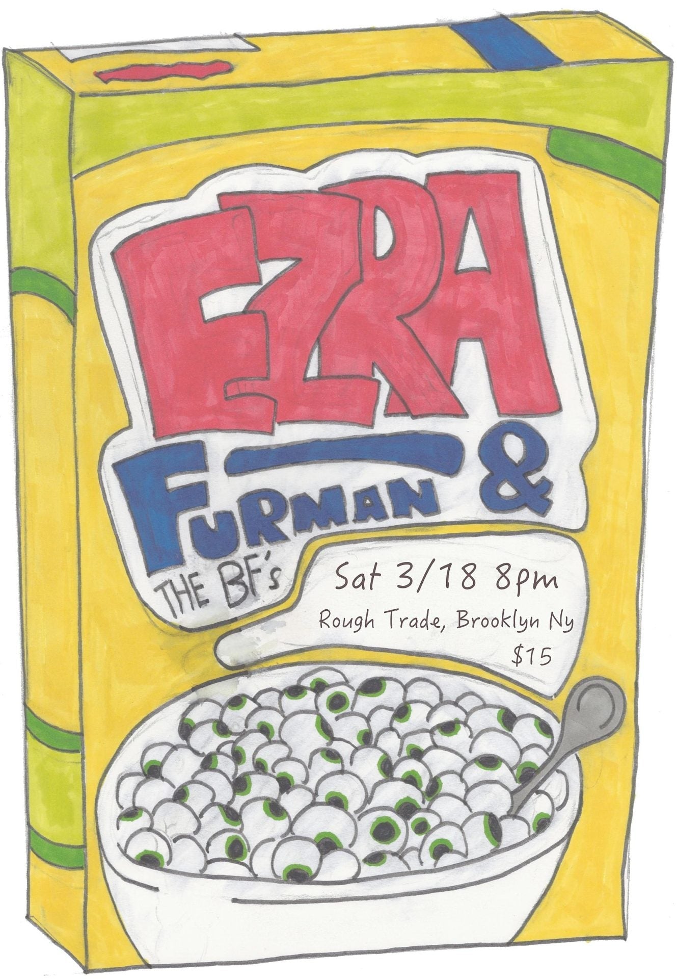 Ezra Furman playing NYC between Savannah Stopover and Coachella