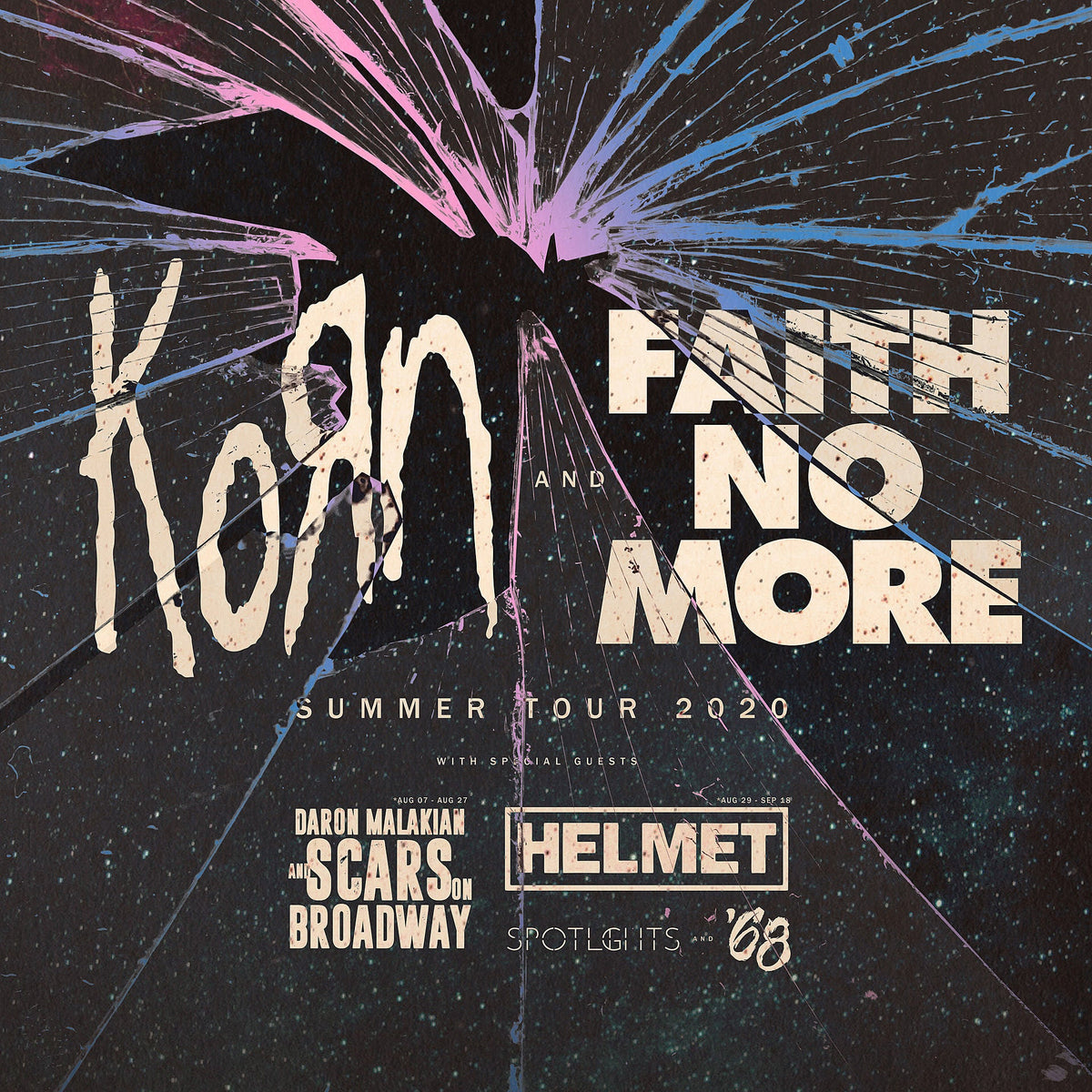 Faith No More & Korn announce summer tour with Helmet & more