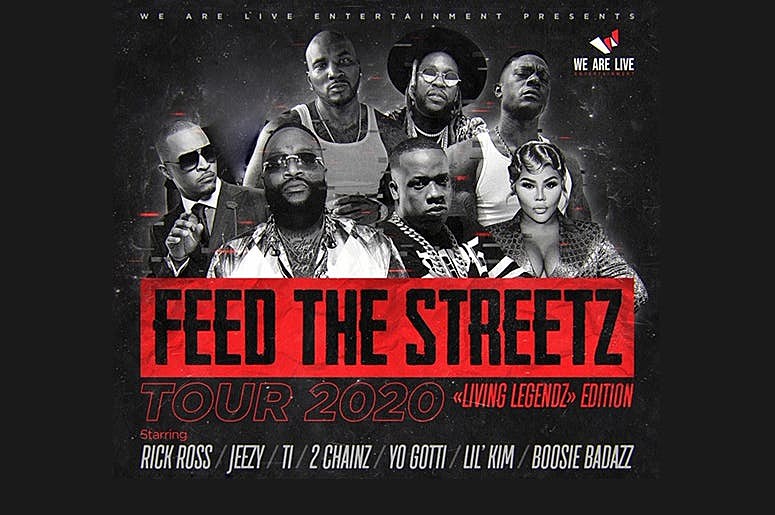 Rick Ross, T.I., Jeezy, 2 Chainz, Lil’ Kim & more going on Feed the Streetz tour