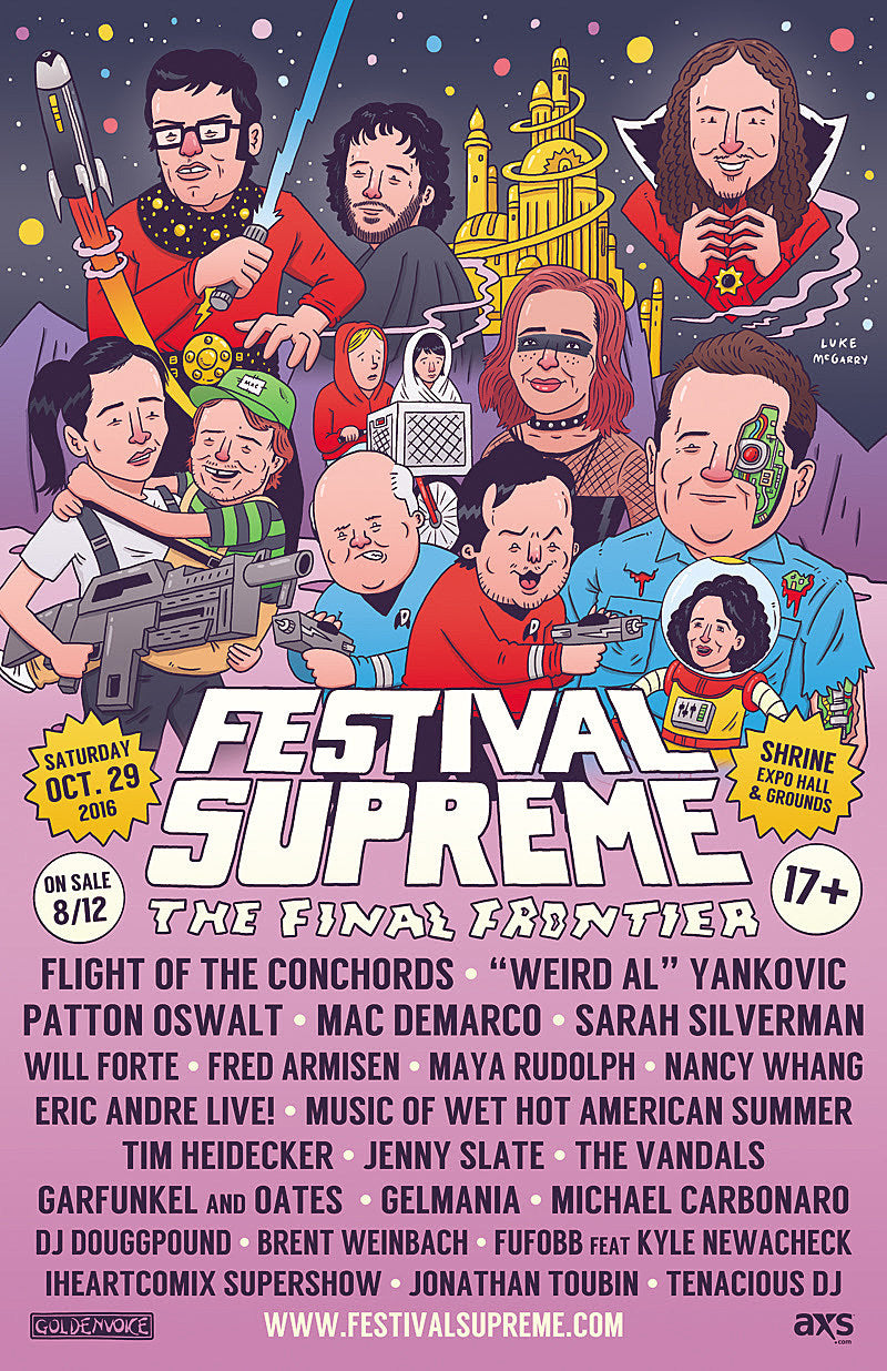 Festival Supreme 2016 lineup: Flight of the Conchords, Mac DeMarco, ‘Music of Wet Hot American Summer’ & more