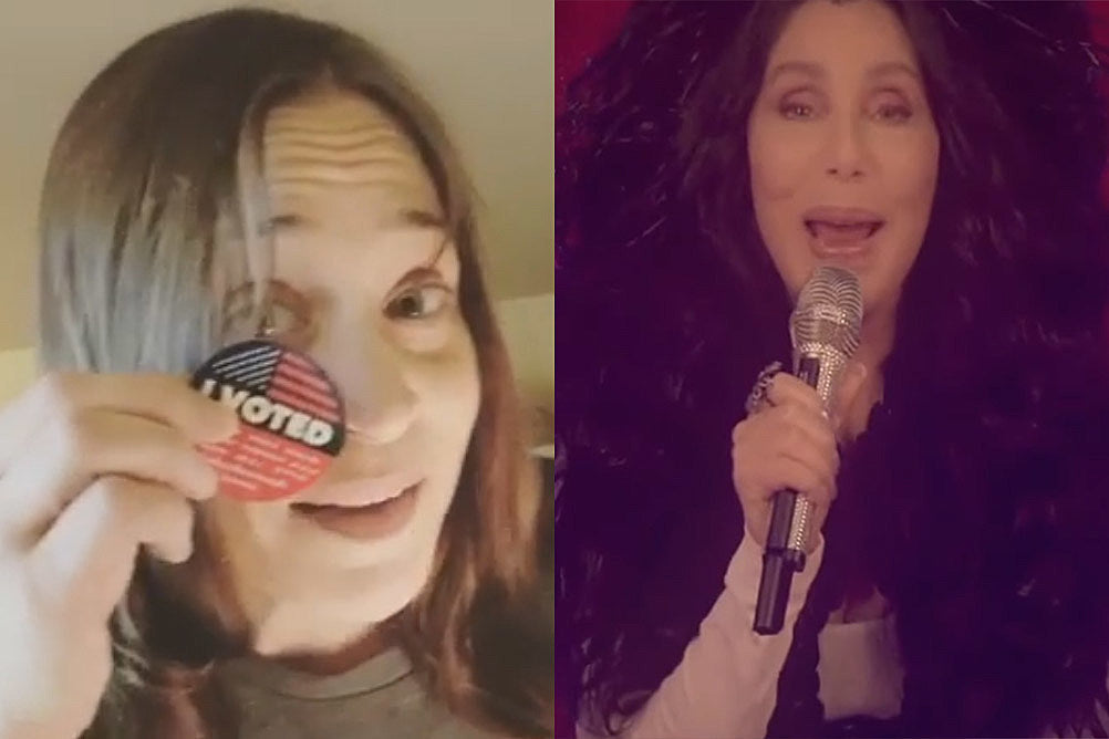 Cher and Fiona Apple share songs for Joe Biden