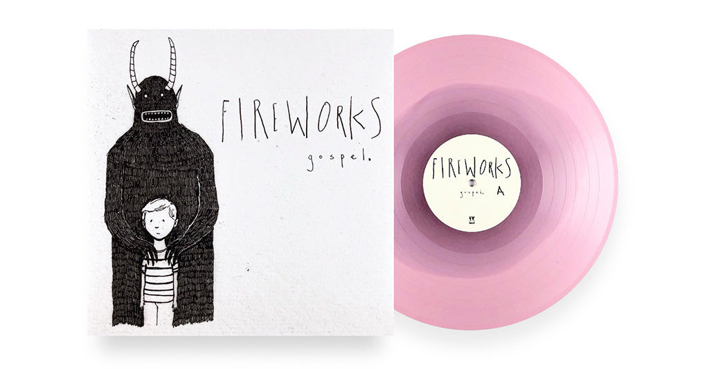 New exclusive vinyl: Fireworks’ ‘Gospel’ pink w/ red blob LP