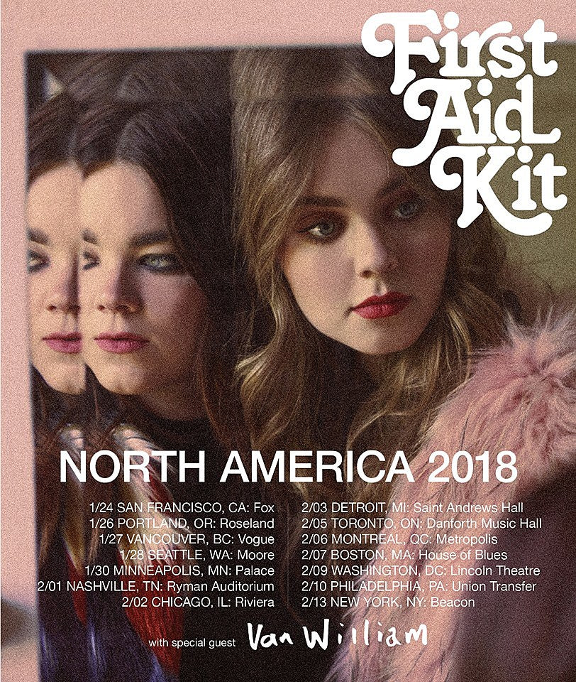 First Aid Kit share “It’s a Shame” video, announce 2018 North American tour