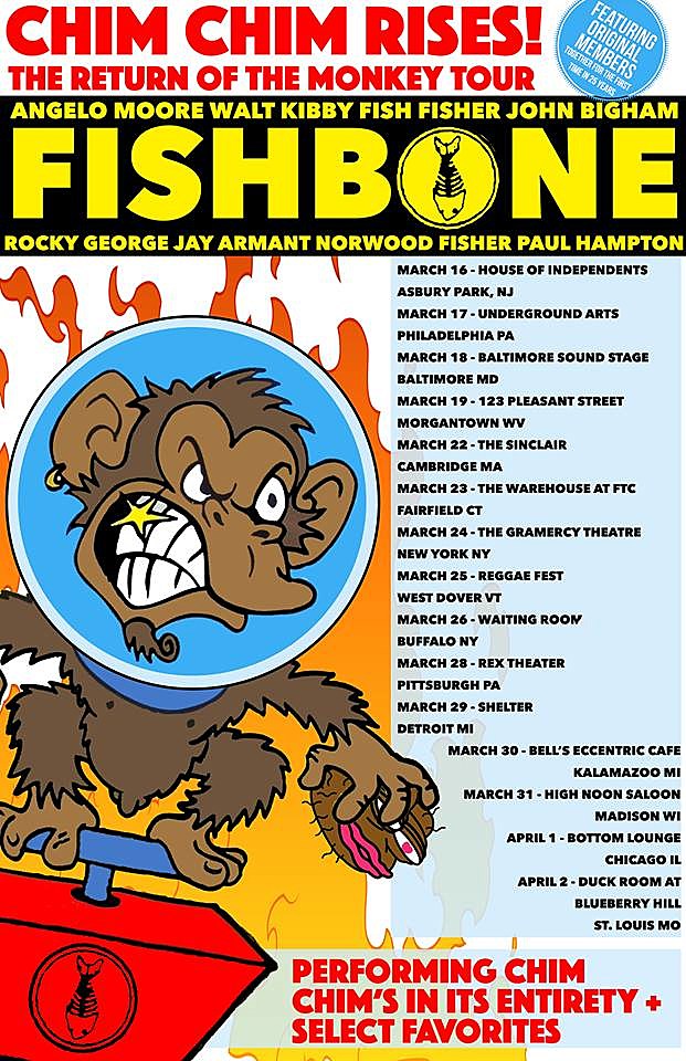 Fishbone playing ‘Chim Chim’s Badass Revenge’ in full on tour