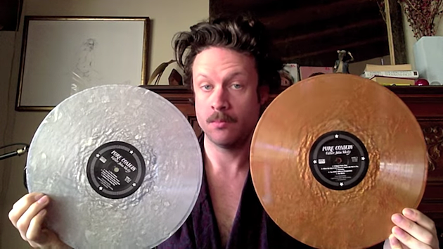 Father John Misty unboxes his new LP ‘Pure Comedy’ (watch), talks image, drugs, religion and more