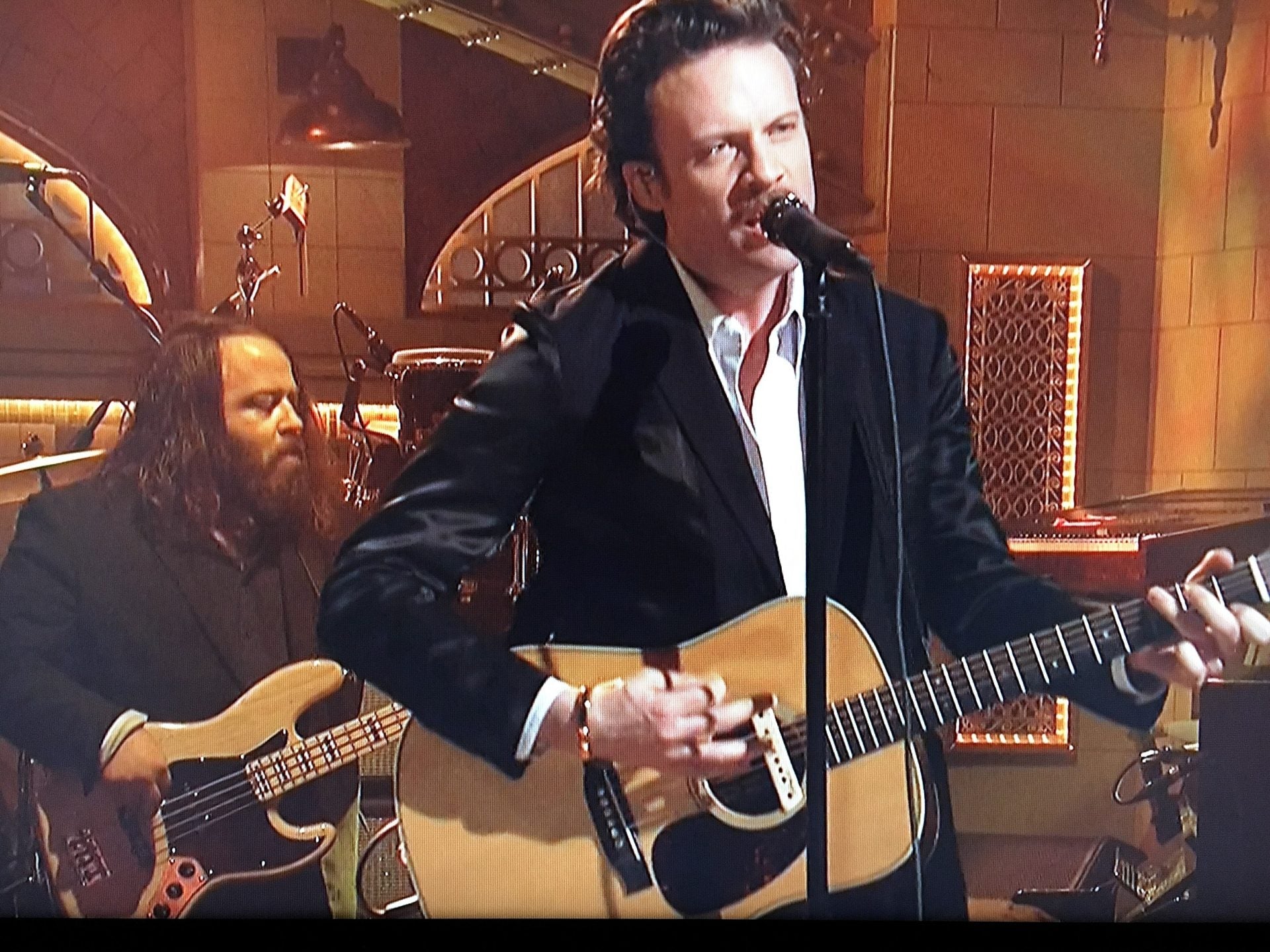 watch Father John Misty perform “Total Entertainment Forever” & “Pure Comedy” on ‘SNL’