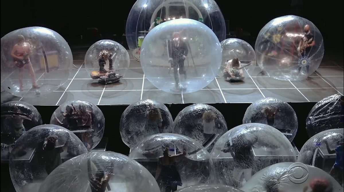 watch The Flaming Lips put everyone in bubbles for “Race for the Prize” live performance