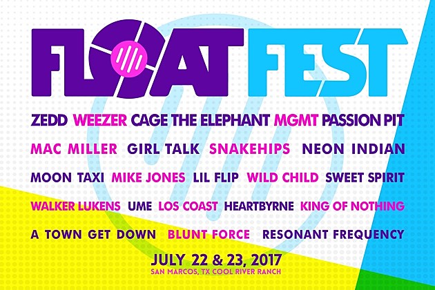 Float Fest brings tubing, camping, Passion Pit, MGMT, Weezer & more to Texas