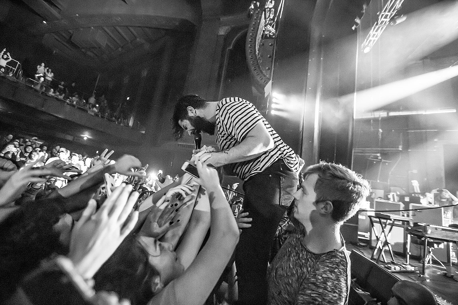 Foals played NYC (review) & New Haven, CT (pics) on tour w/ Bear Hands & KIEV