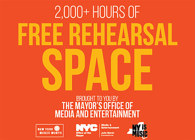 Free rehearsal space for NYC musicians (sign up now!)