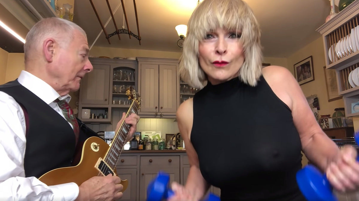 Watch King Crimson’s Robert Fripp & Toyah Willcox cover Guns N’ Roses’ “Welcome the Jungle”