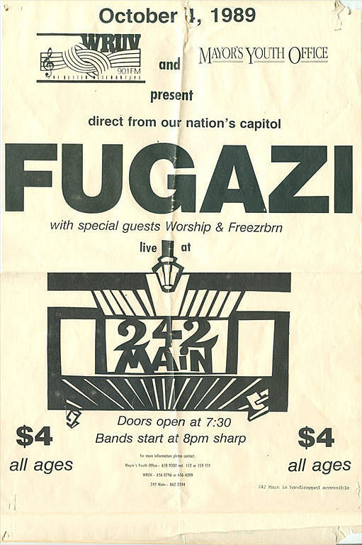 Burlington all-ages punk space 242 Main closed its doors after 32 years