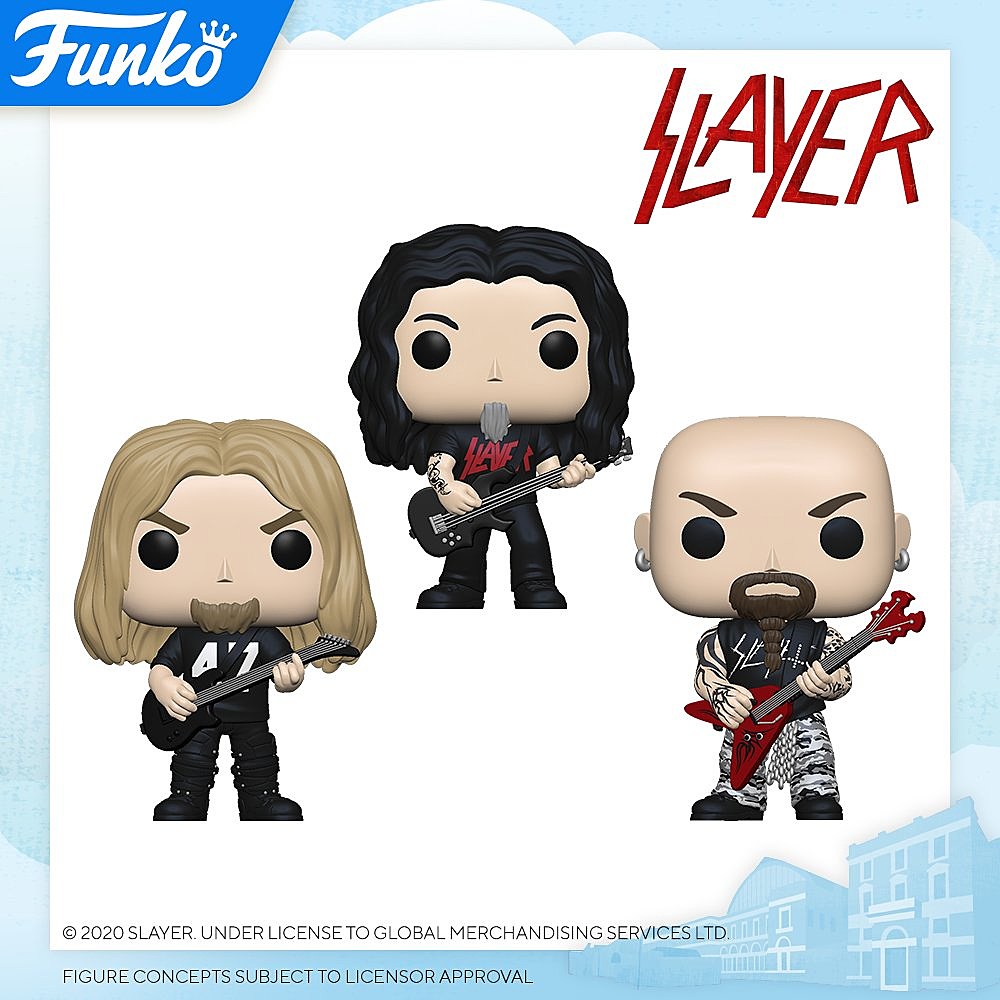 Slayer, Motorhead, Willie Nelson & more becoming Funko Pops