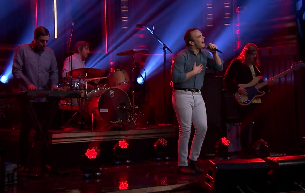 Future Islands returned to Late Night TV (watch)