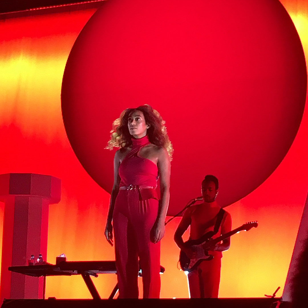 Solange dropped off Osheaga